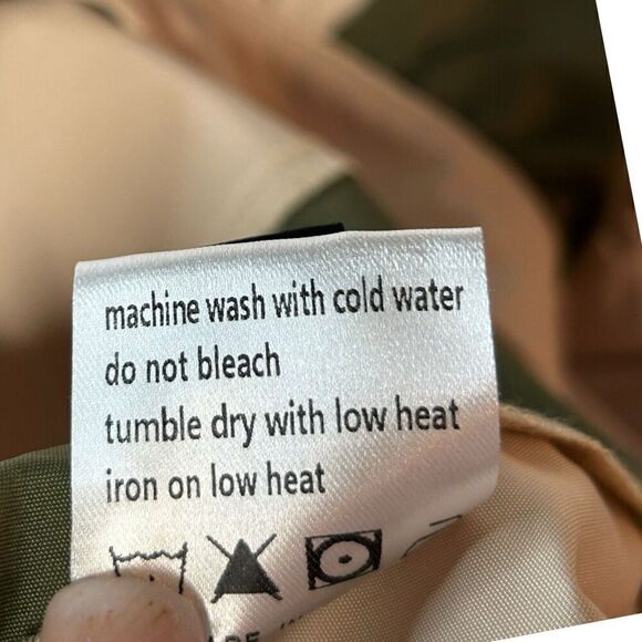 Cider Woven Patchy Jogger Pant Cream Green Size Large0 - Picture 10 of 16